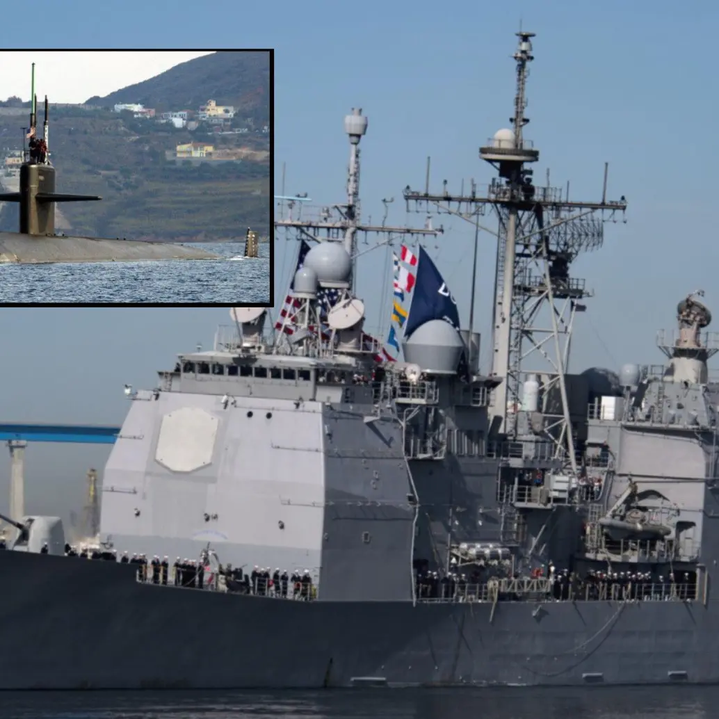 Un crucero de guerra lanzamisiles y un submarino de propulsión nuclear llegaría la otra semana a aguas venezolanas. Fotos: Cortesía