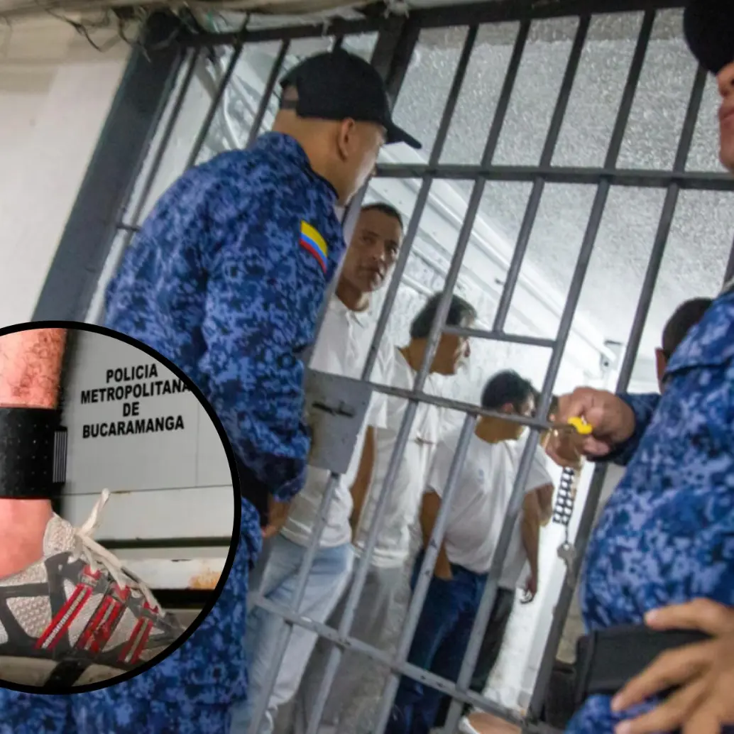 Desde el Inpec se informa que “los brazaletes siempre han emitido señal y se comunican bien con la plataforma”. Foto: Colprensa/EL COLOMBIANO