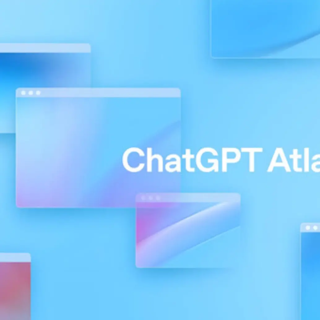 Este navegador, inicialmente disponible solo para el sistema operativo macOS de Apple, integra ChatGPT en una barra lateral, lo que permite a la IA generativa escanear la página web consultada. FOTO: OpenAI 
