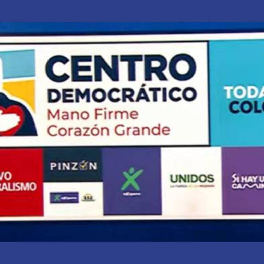 Así quedó el logo de la candidatura Valencia-Oviedo para la primera vuelta presidencial. Foto: Redes sociales.
