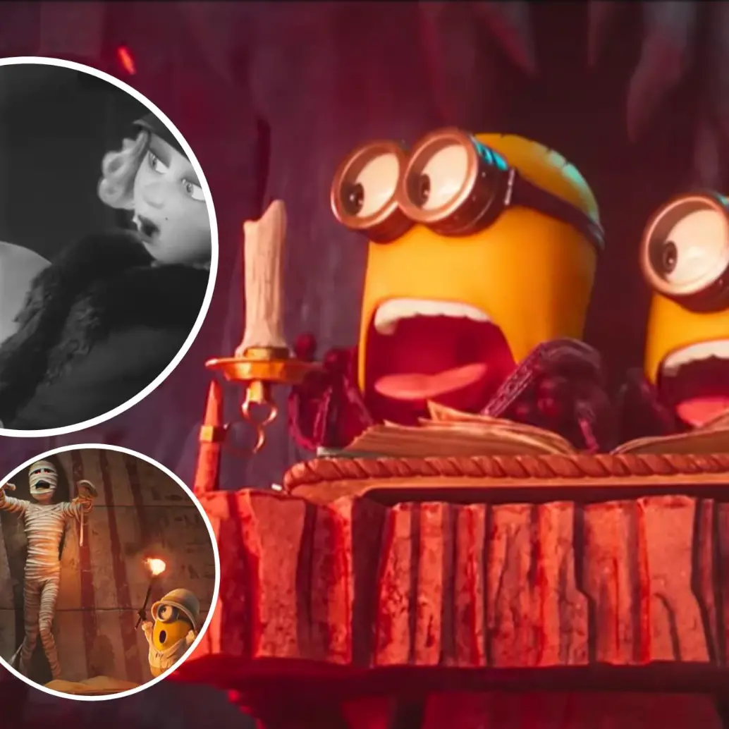 Minions &amp; Monsters llega a Colombia el 1 de julio: la cinta que revive el Hollywood clásico. Foto: Captura de video Universal Pictures