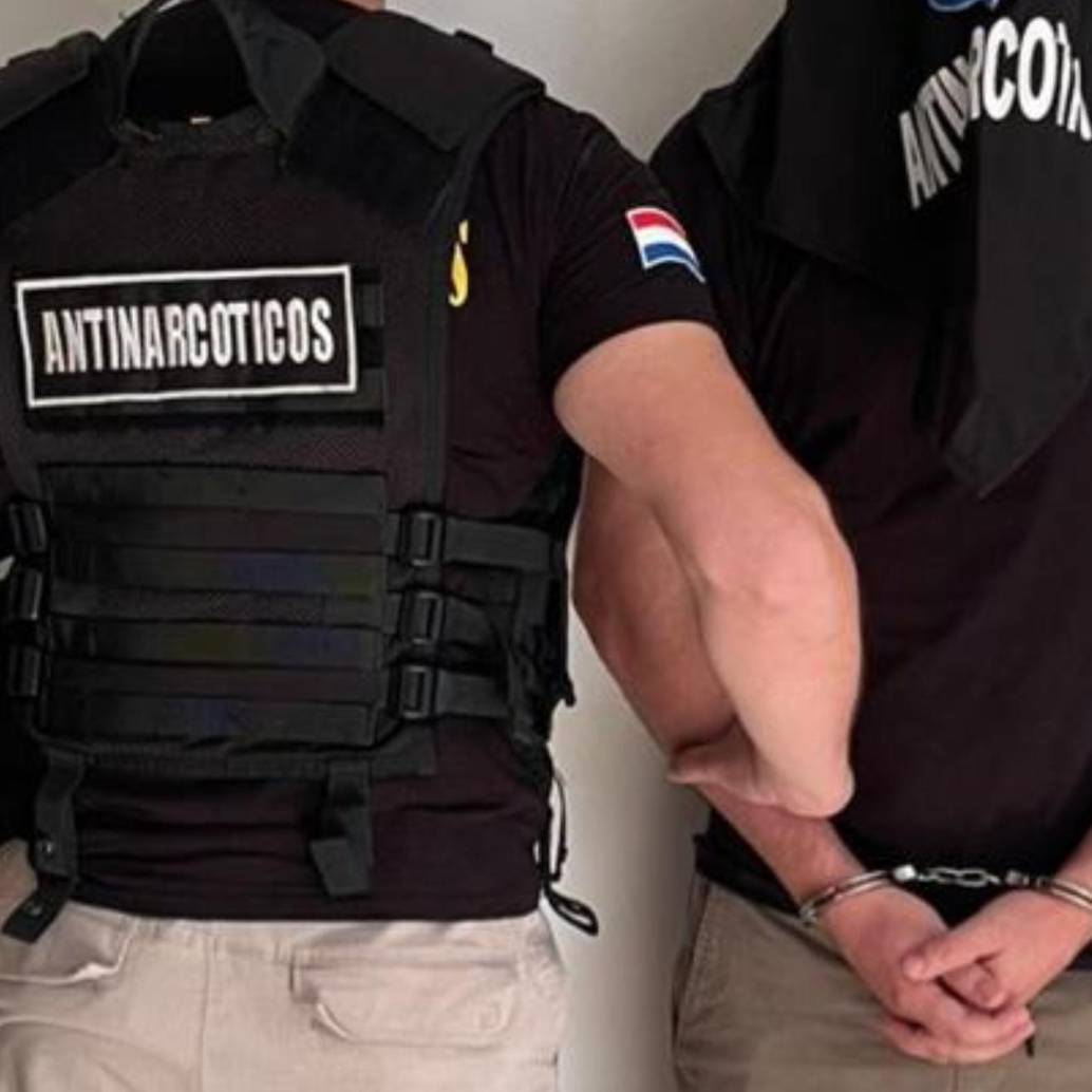 La exfigura del fútbol paraguayo y colombiano fue remitida a la cárcel de Tacumbú bajo cargos de narcotráfico y asociación criminal. FOTO: Policía Nacional del Paraguay