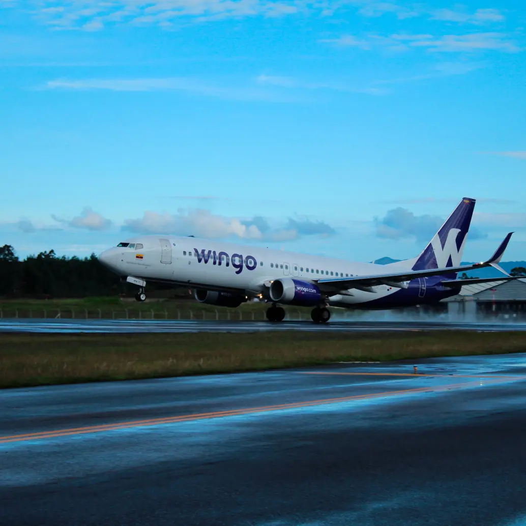 En la antesala de Black Friday, Wingo lanza su agresiva estrategia de tiquetes baratos. FOTO cortesía Wingo