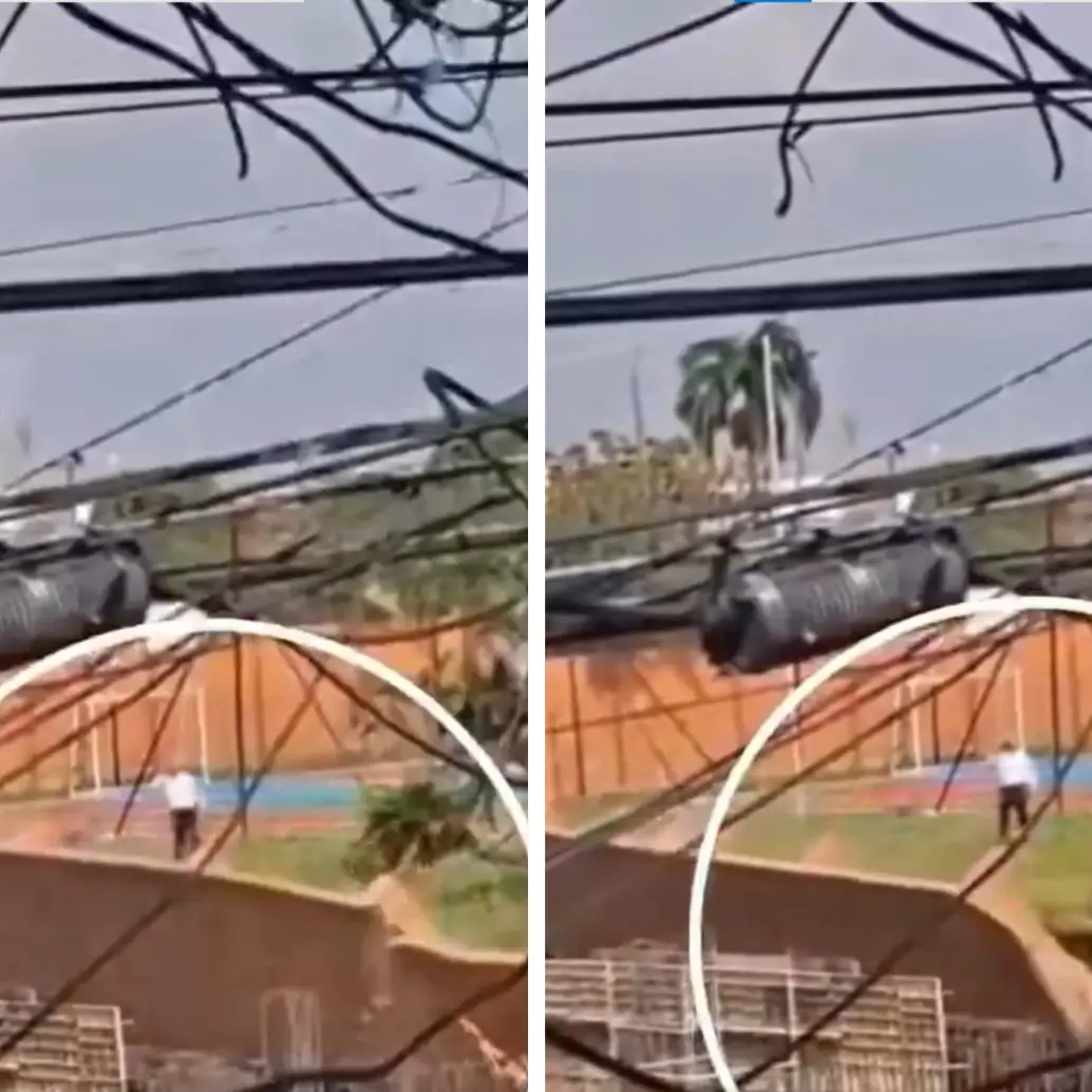 Imágenes de lo sucedido se compartieron a través de redes sociales. Foto: Captura de video