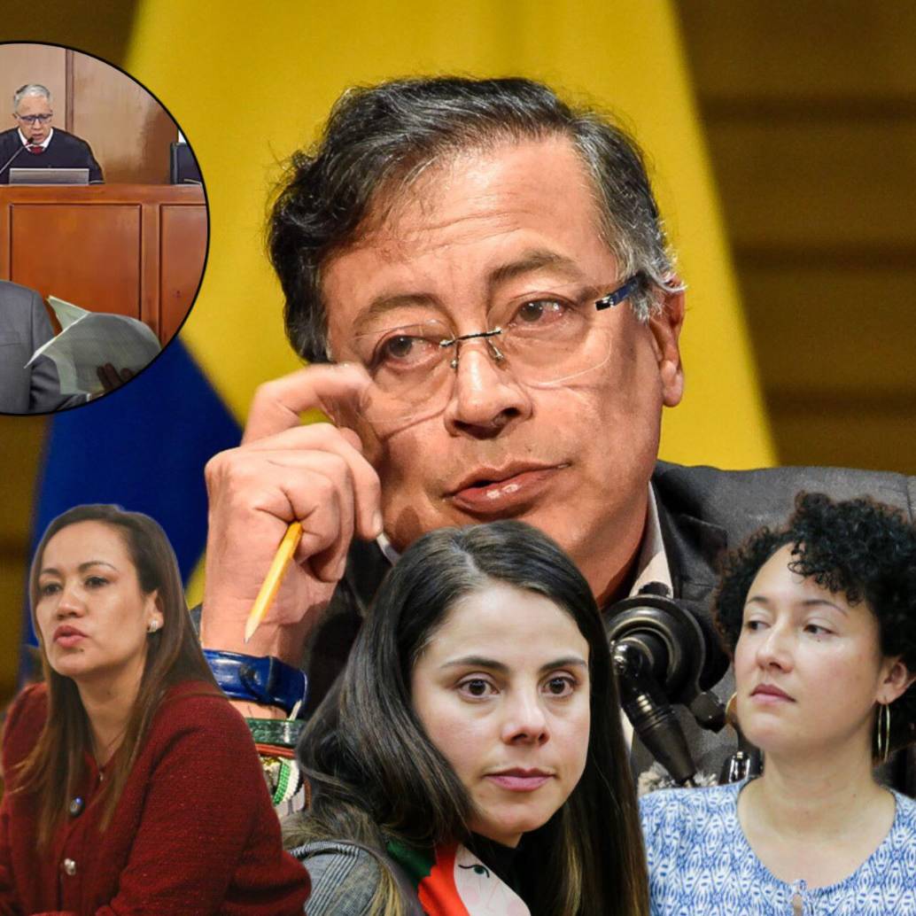 Carolina Corcho, Esmeralda Hernández e Isabel Zuleta son algunas figuras del petrismo que se han pronunciado respecto a las decisiones judiciales en el caso en contra del expresidente Álvaro Uribe Vélez. Fotos: Colprensa y EL COLOMBIANO
