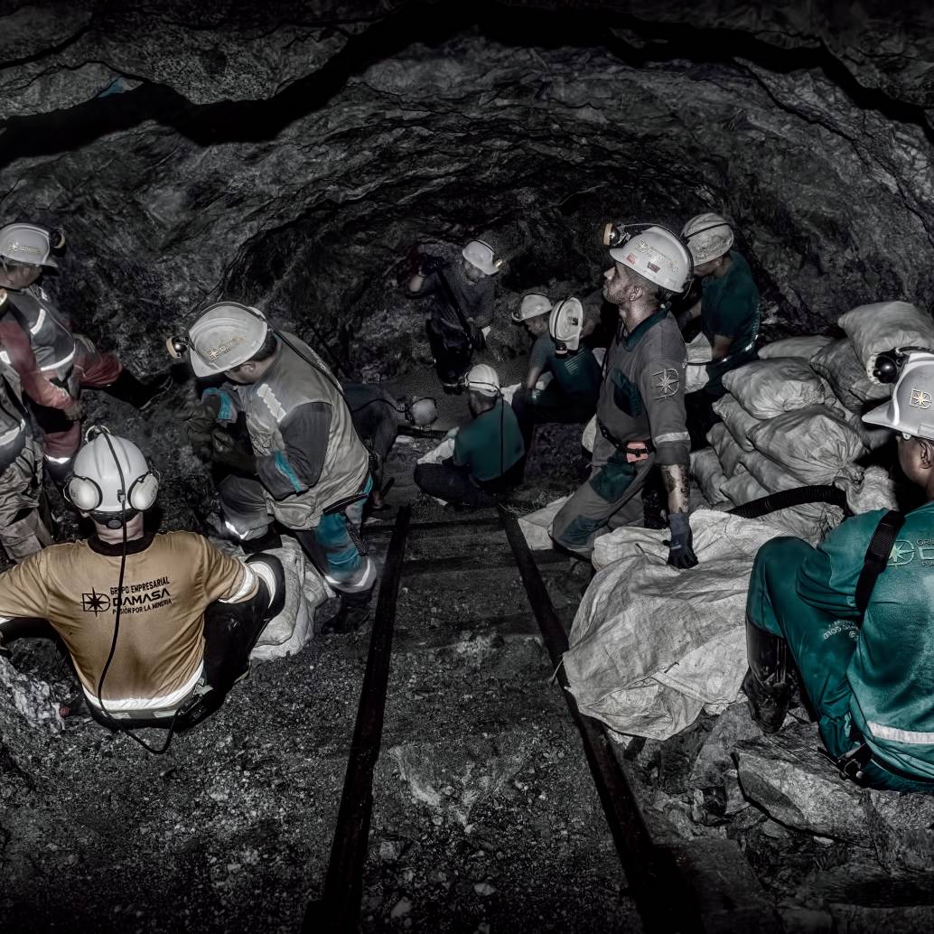 <i>Mineros de Antioquia. Fotografía: cortesía Ecoagromineros </i>