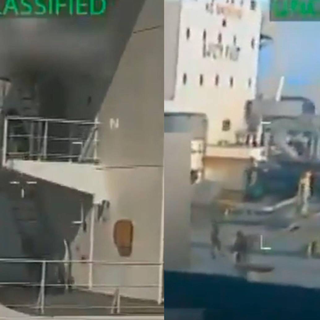 La embarcación incautada por Estados Unidos en costas venezolanas sería otro ejemplo de flotas fantasma que transportan petróleo “sancionado”. Foto: Capturas de video @AGPamBondi