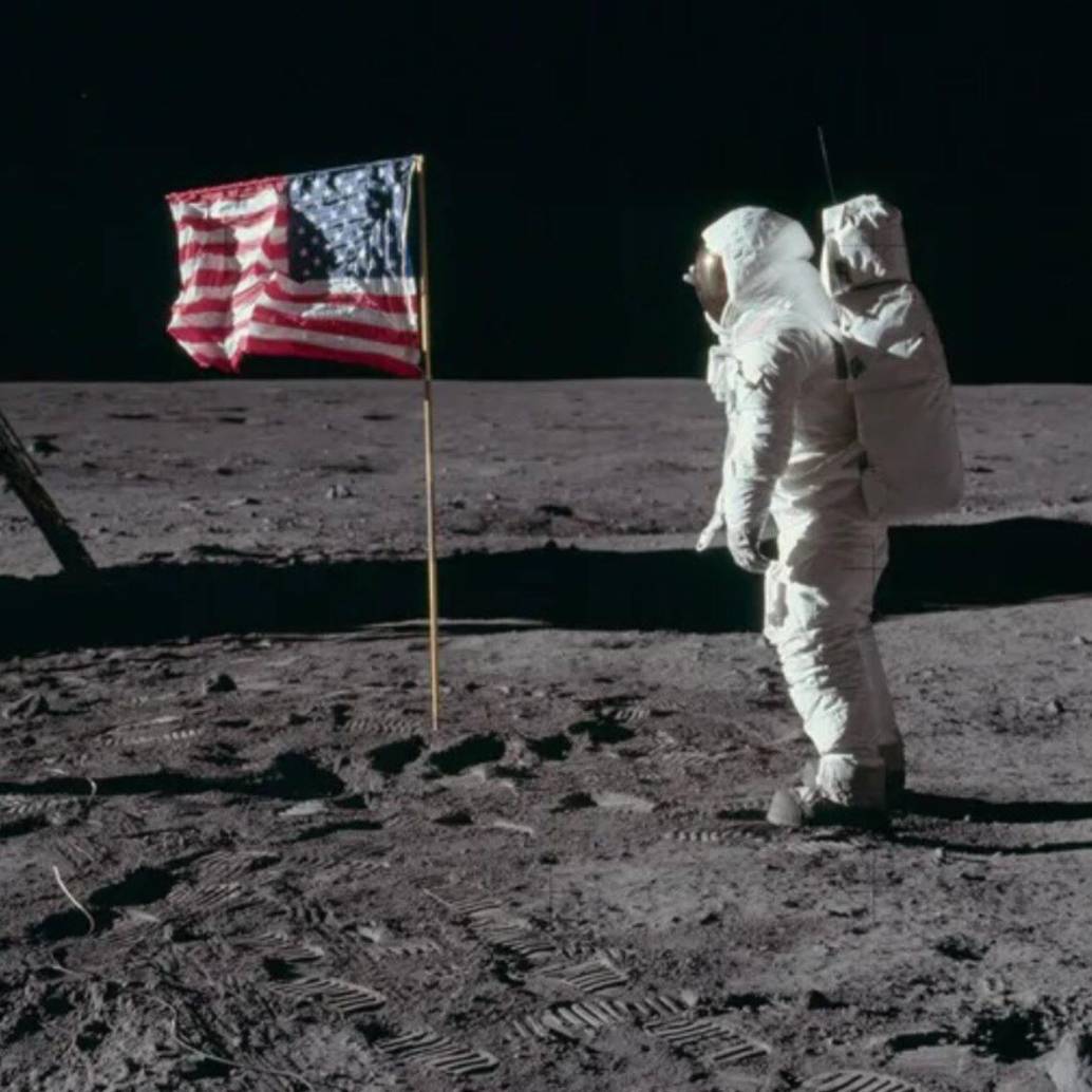El hombre llegó a la Luna el 20 de julio de 1969, sin embargo, hay grupo de escépticos que ponen en duda esta hazaña. Foto: Nasa