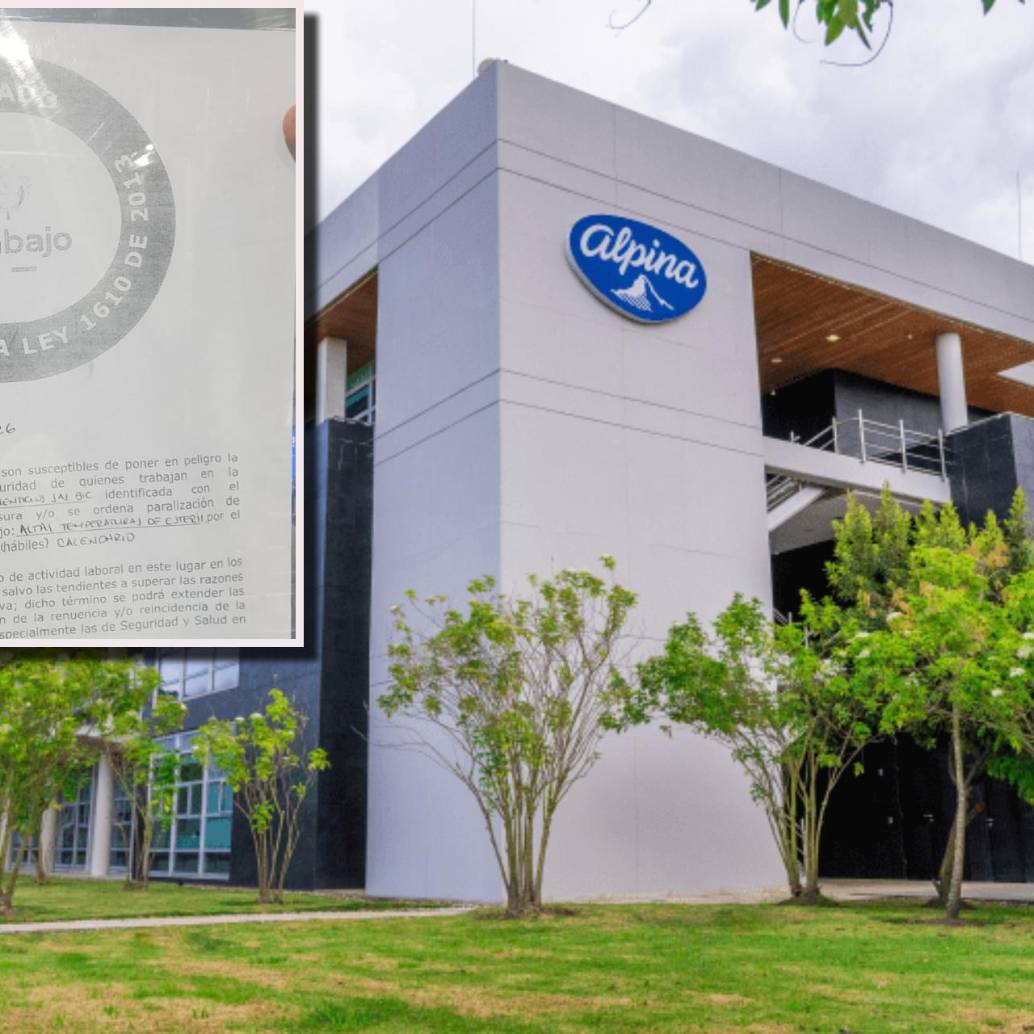 Según la cartera laboral, las áreas afectadas permanecerán cerradas mientras se adelantan las investigaciones técnicas y laborales Foto: Cortesía y Mintrabajo