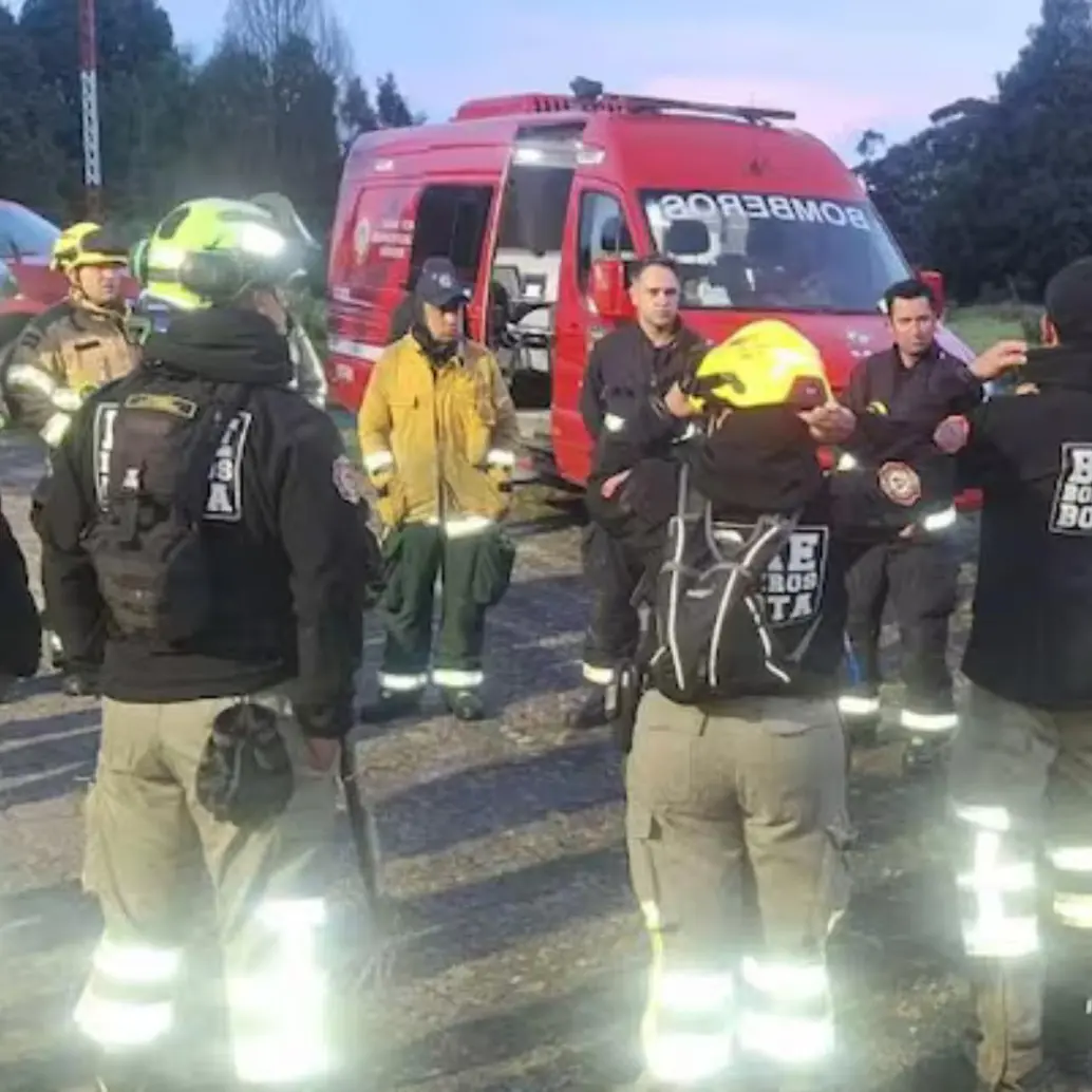 Se dirigían a un sector que denominaron como “cascadas” pero no volvieron. FOTO: BOMEROS DE BOGOTÁ