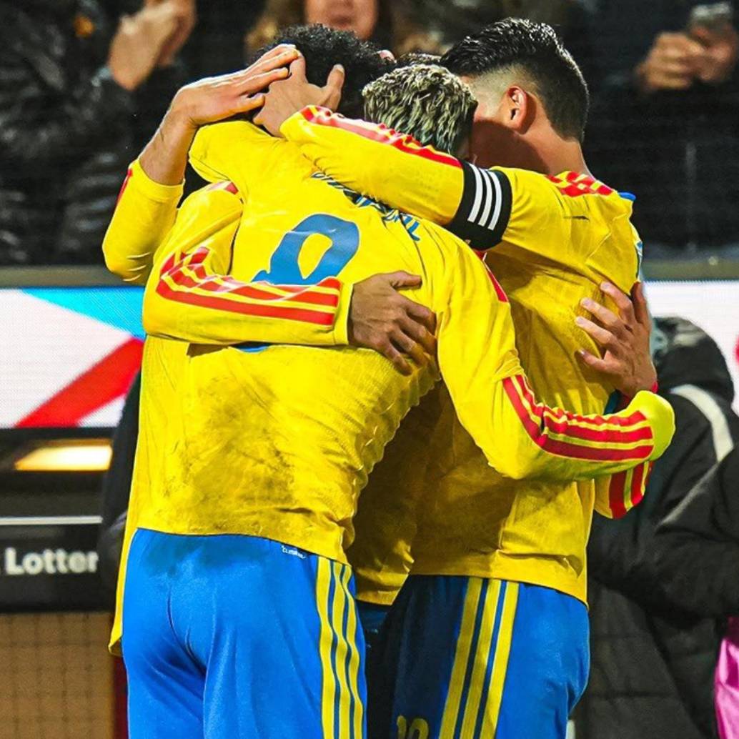 Tras terminar su año de partidos, la Selección Colombia espera saber su grupo del mundial en el sorteo del próximo 5 de diciembre. FOTO: Tomadas de redes sociales @FCFSeleccionCol