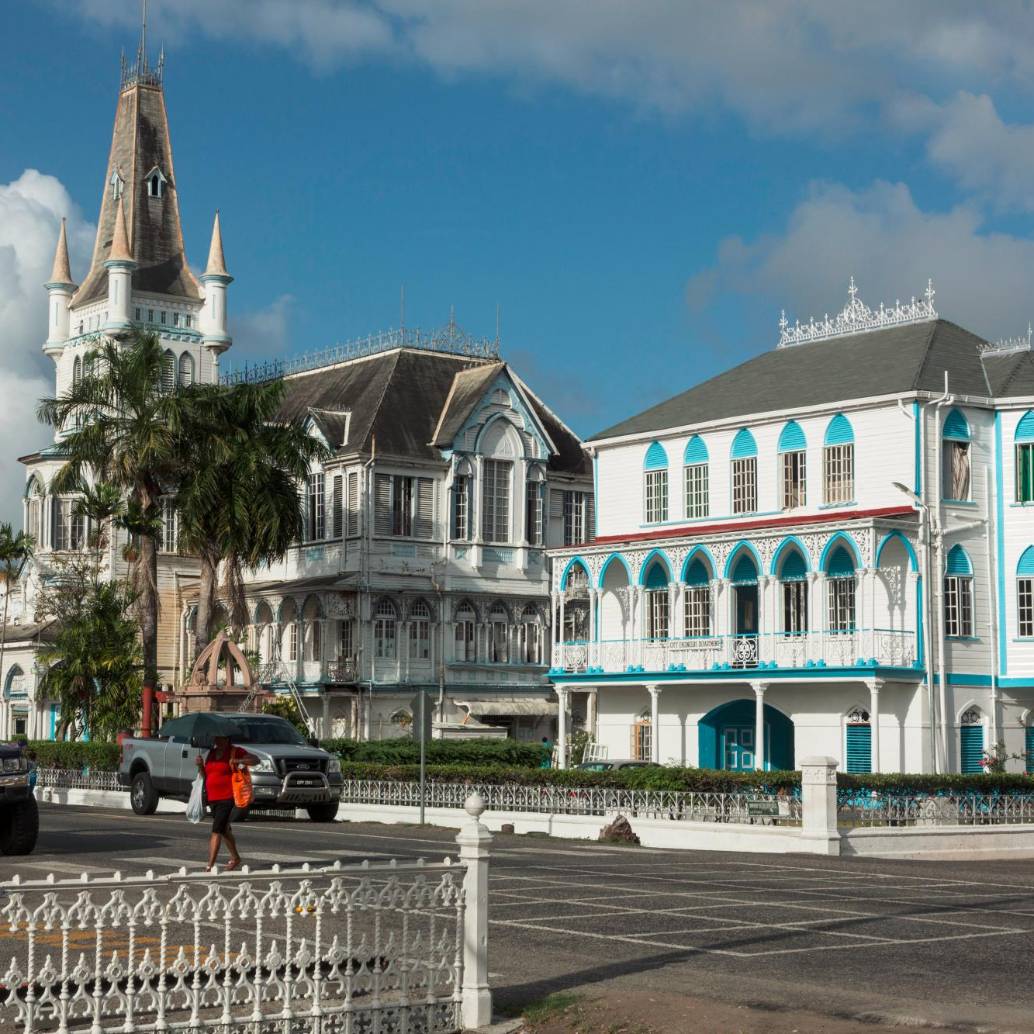 Guyana era una colonia francesa y se independizó en 1996. Casi el 70% de su territorio está en disputa con la Venezuela de Maduro, un país que reclama su parte en la zona donde encontraron petróleo. <b><span class="mln_uppercase_mln"> </span></b>FOTO<b><span class="mln_uppercase_mln"> cortesía</span></b>