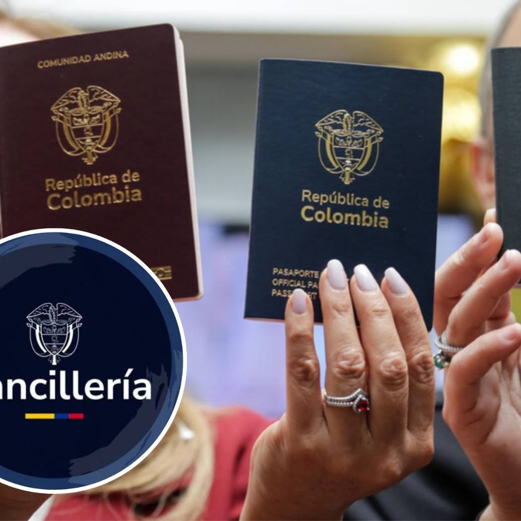La información se da a conocer en medio de los problemas para la expedición de pasaportes. Foto: Colprensa/ Cancillería. 