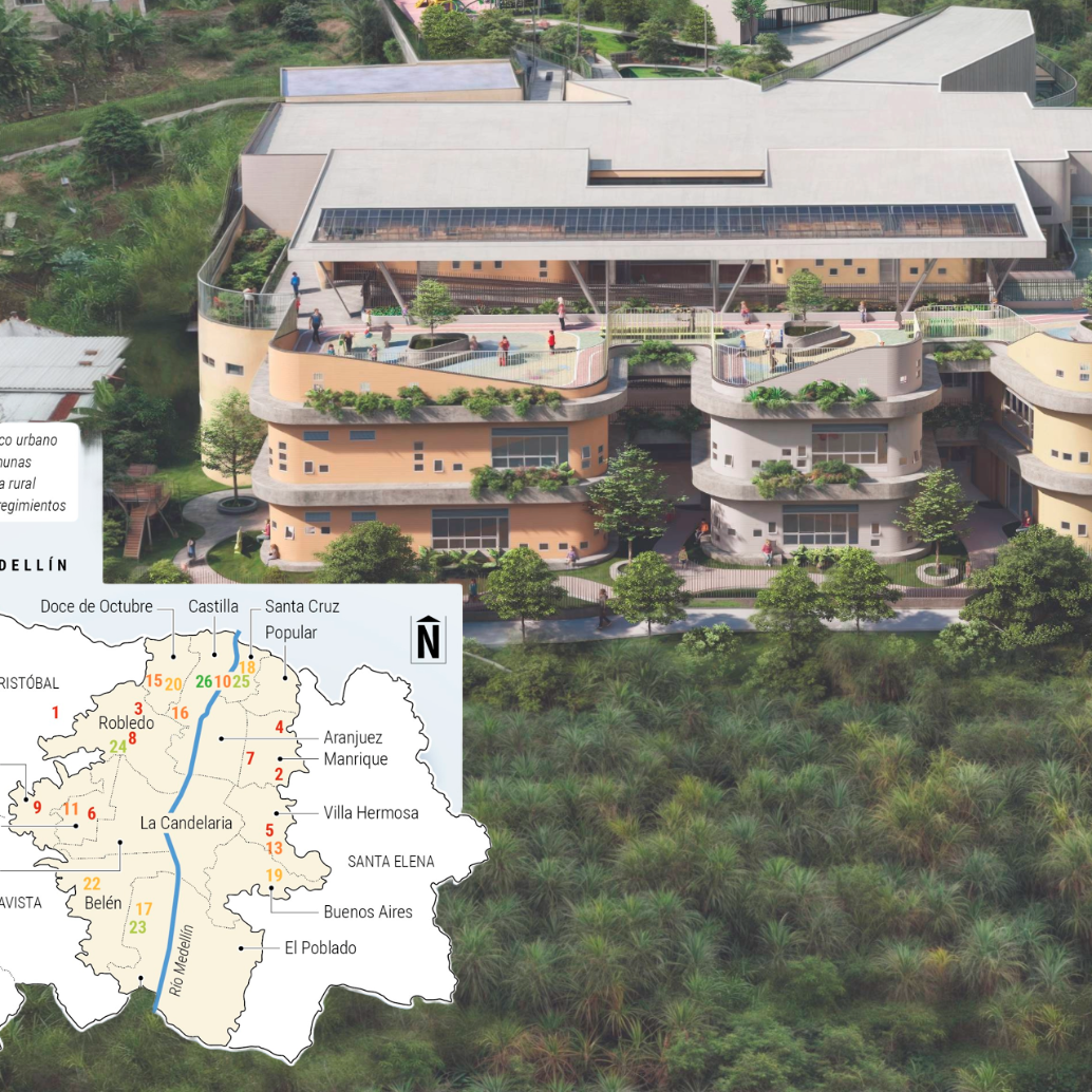 En este segundo semestre se publicarán las licitaciones de las obras clave de la Alcaldía. Ejecución a tope se verá en 2026 y 2027. En la imagen, así será el Jardín Infantil Buen Comienzo Chambacú en San Cristóbal.<span class="mln_uppercase_mln"> FOTO: CORTESÍA</span>