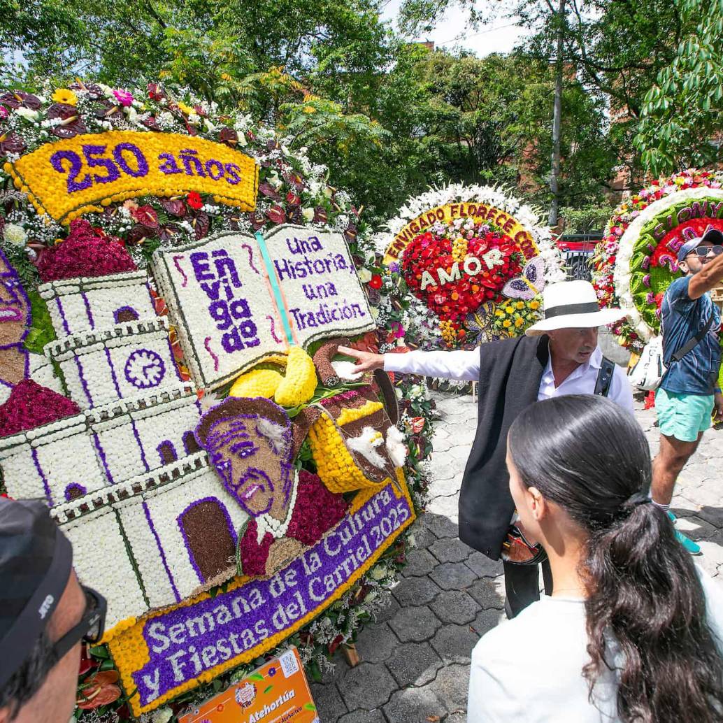 Cada año, en las Fiestas del Carriel, se realiza una Muestra Silletera. FOTO: Esneyder Gutiérrez