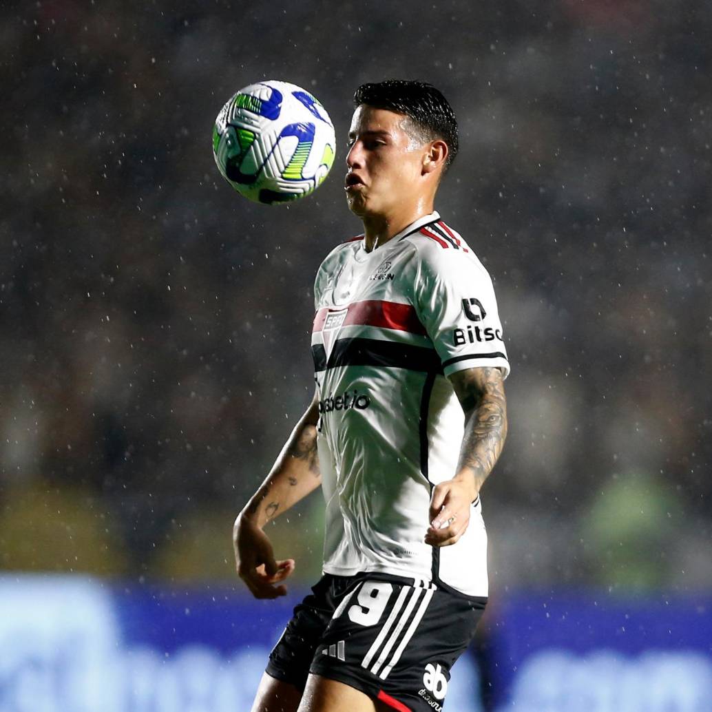 James Rodríguez recuperó confianza y nivel en el Sao Paulo. FOTO: GETTY