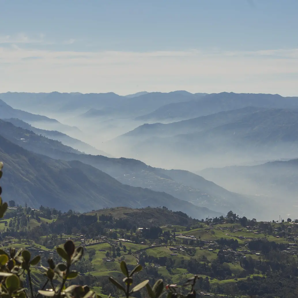 El Páramo Las Baldias, límite entre Bello y Medellín. FOTO: EL COLOMBIANO