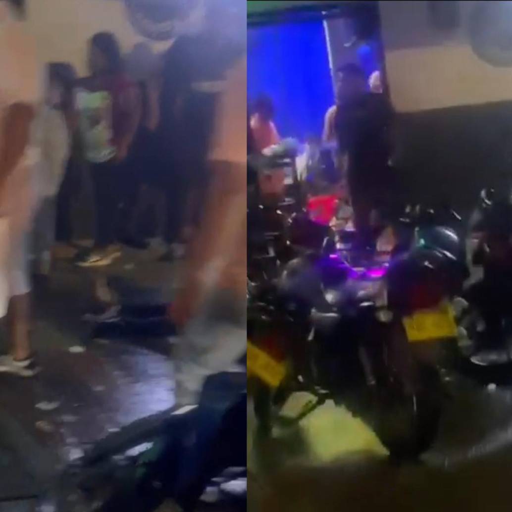 Imágenes de los momentos después de la masacre. FOTO: CAPTURAS DE VIDEO/ X