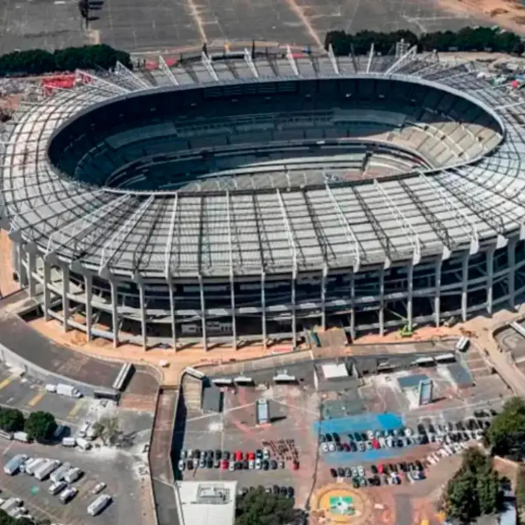 El estadio Azteca, de Ciudad de México, recibirá el primer partido del Mundial Norteamérica 2026 el próximo 11 de junio. Foto: Getty