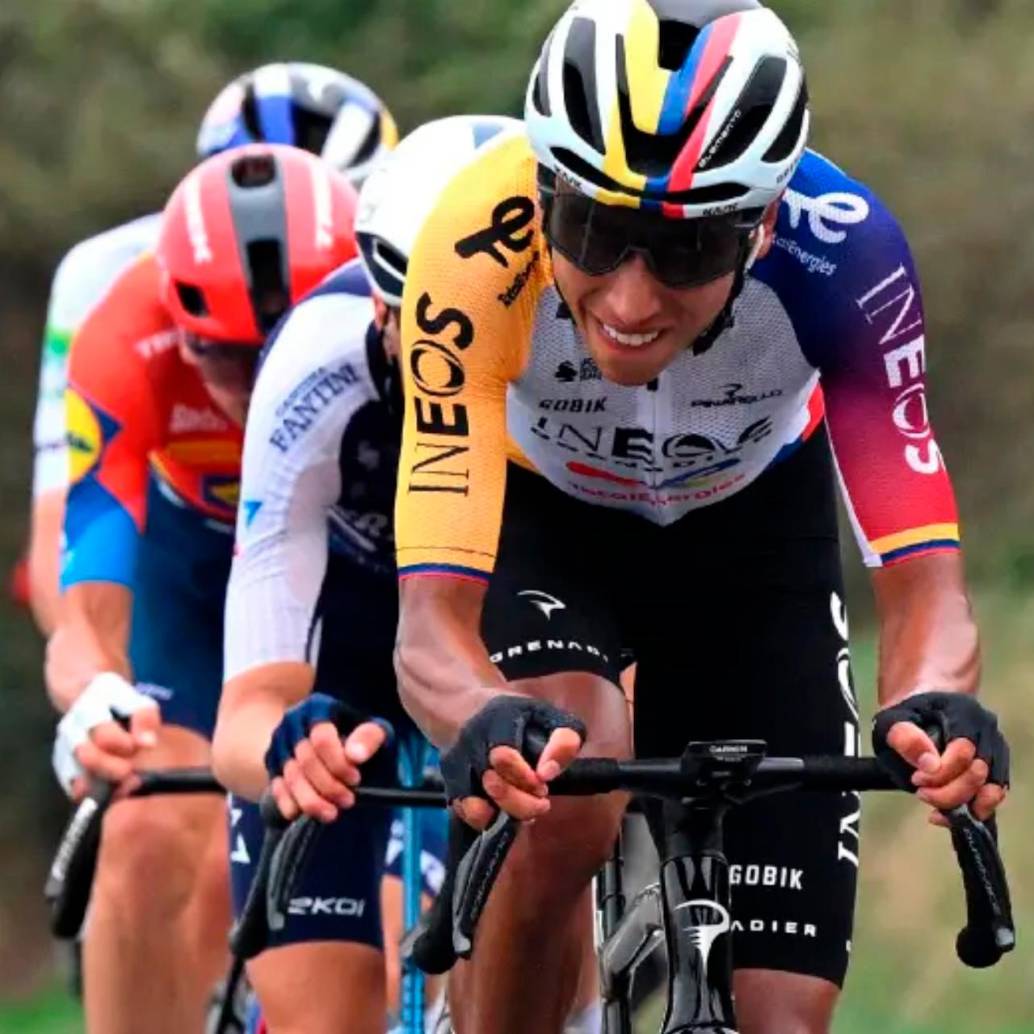El ciclista cundinamarqués Egan Bernal, de 28 años, es la carta fuerte de Colombia para el Mundial de Ciclismo de Ruta que se correrá en Ruanda el domingo. FOTO: Getty