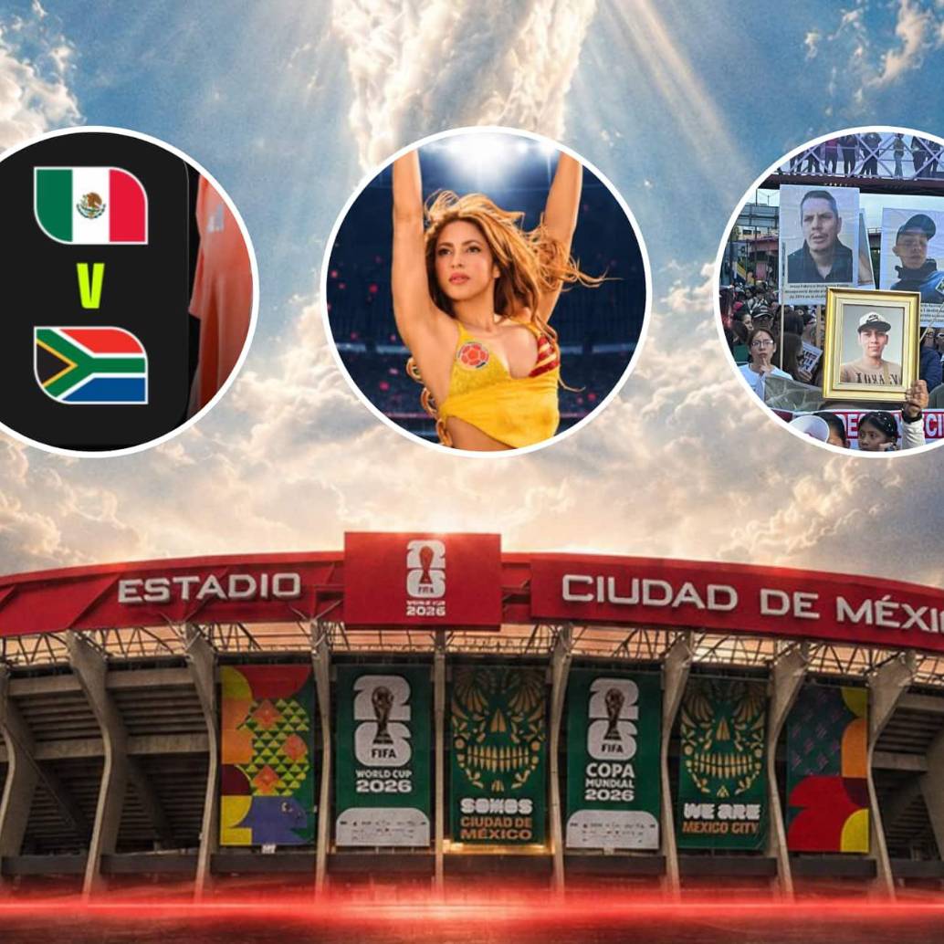 México abre su tercer Mundial entre protestas, Shakira y el duelo ante Sudáfrica. Foto: FIFA / redes sociales