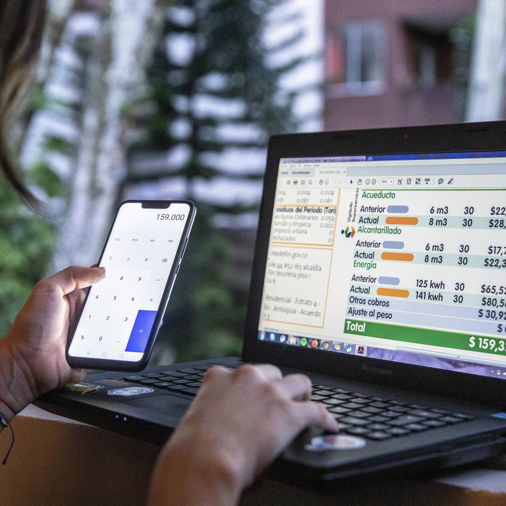 EPM mantiene inhabilitado su portal web de pagos tras una suplantación de la que fue víctima en días recientes. FOTO: El Colombiano