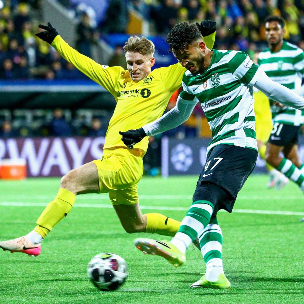 El delantero colombiano Luis Javier Suárez fue titular y jugó todo el partido en la derrota de su equipo en Noruega. Foto: AFP