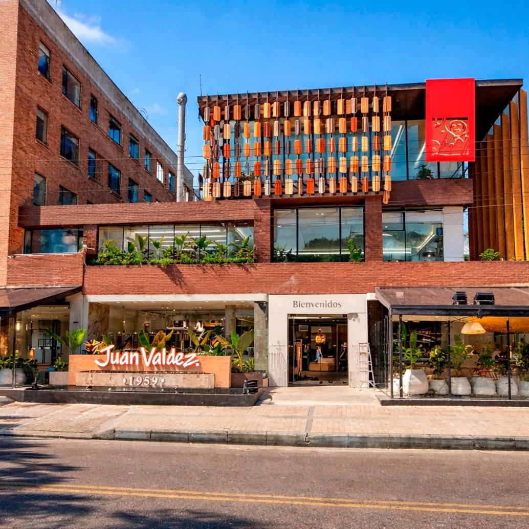 Juan Valdez presentó “Juan Valdez 1959”, su primera <i>flagship store</i> en el mundo, ubicada en Bogotá. FOTO cortesía Juan Valdez