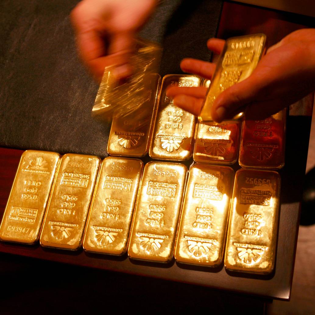 El oro alcanza los 4.000 dólares. FOTO: Getty