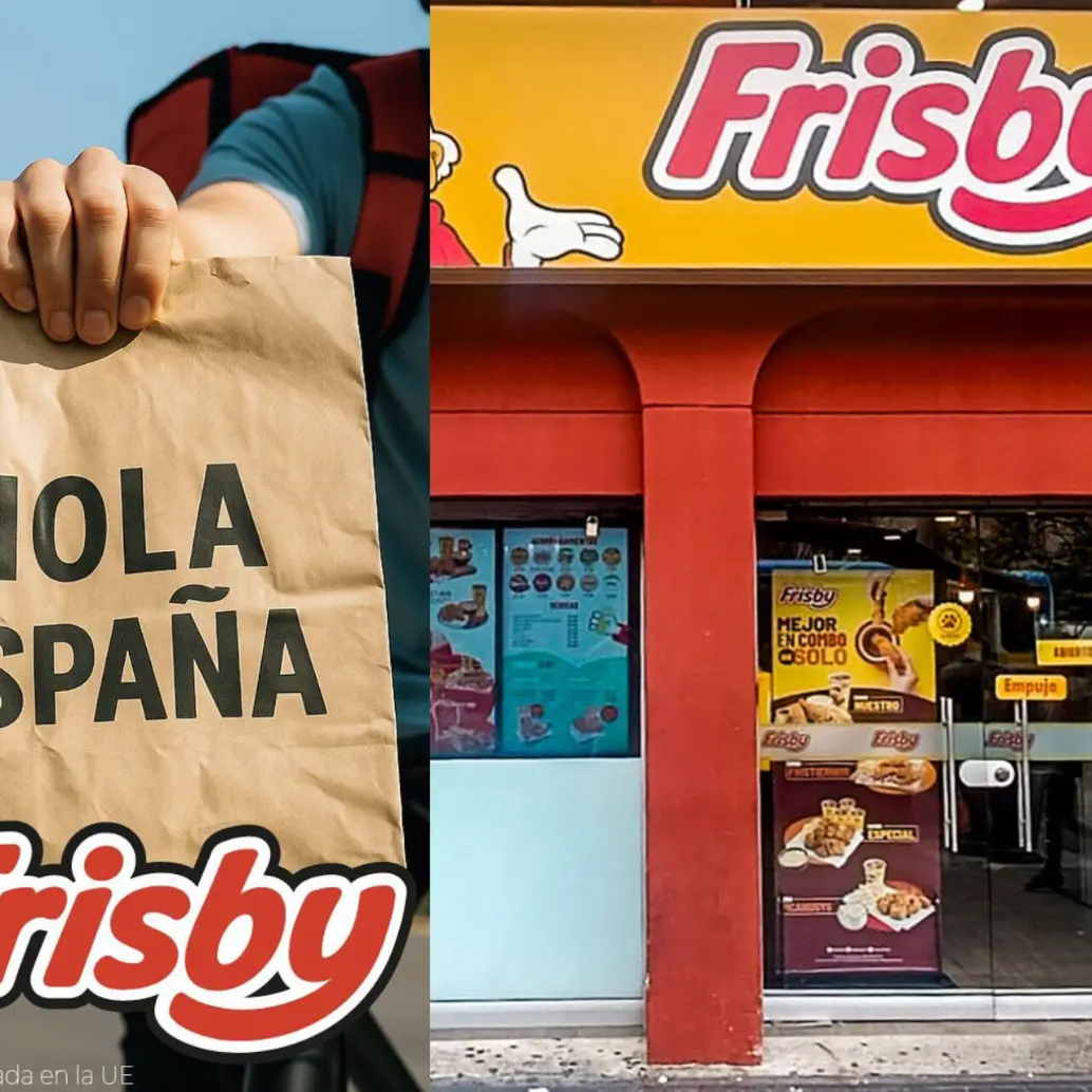 Frisby España tendrá que bajar publicaciones de Instagram y abstenerse de usar la marca de forma temporal. Fotos: redes sociales y Julio César Herrera Echeverri