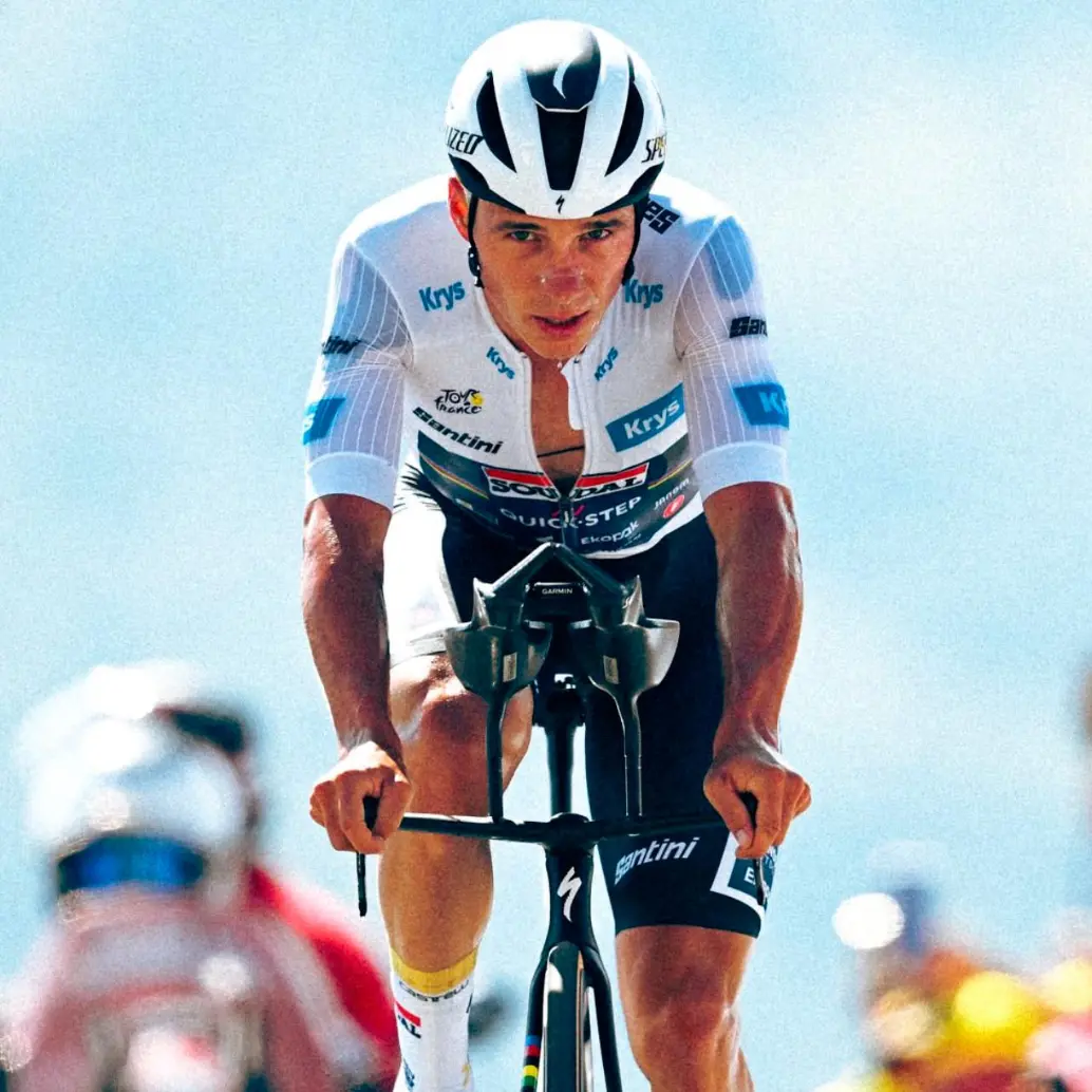 Remco Evenepoel, líder del Soudal Quick Step, es el vigente campeón mundial de Contrarreloj. También ostenta los títulos olímpicos de crono y ruta. FOTO: TOMADA DEL X DE REMCO EVEPOEL