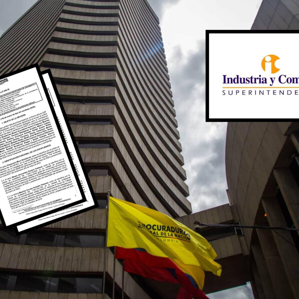 EL COLOMBIANO tuvo acceso al fallo con los detalles de las visitas de la SIC a la Procuraduría y la Registraduría. Foto: Colprensa/Redes Sociales/SIC.