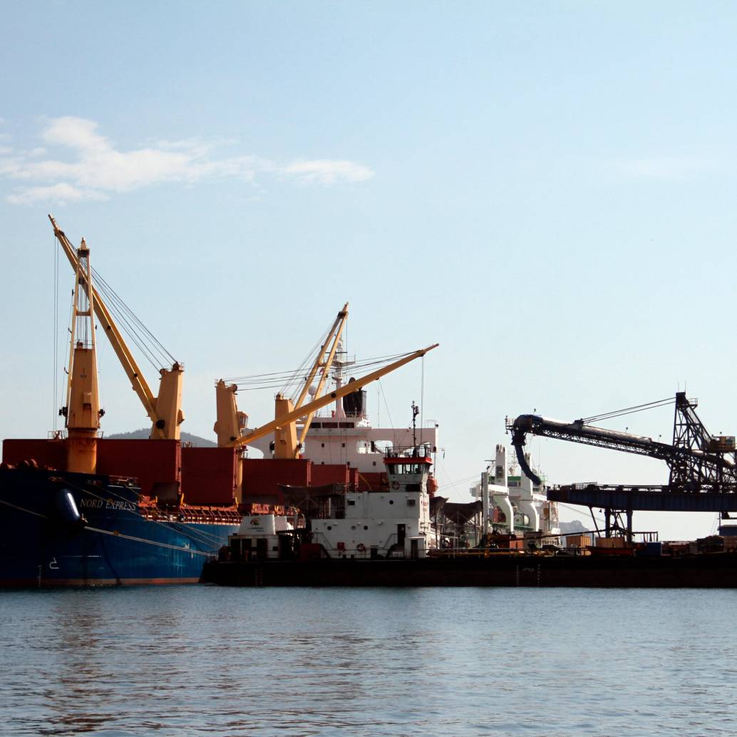 Cifras del MinComercio señalan que entre agosto de 2024 y abril de 2025, se exportaron 1.072.412 toneladas de carbón a Israel. FOTO Colprensa
