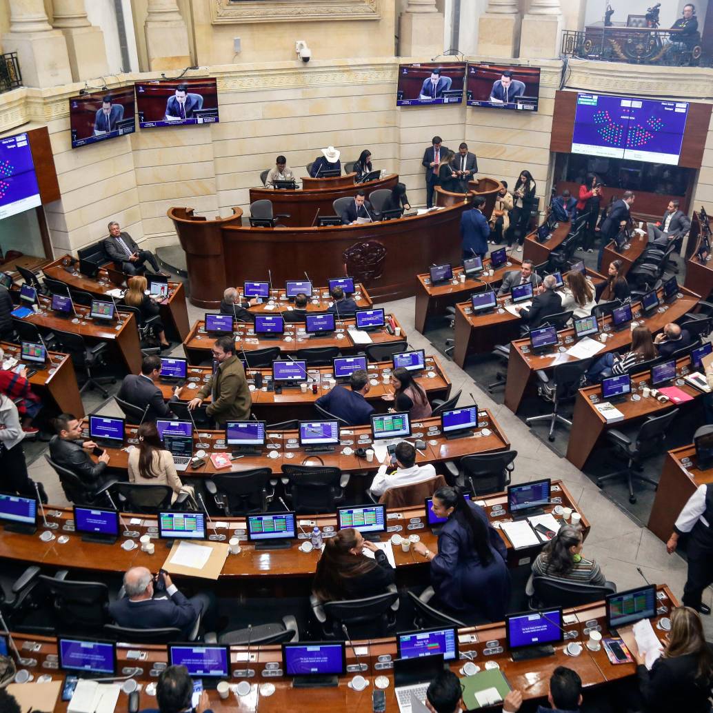 La decisión fue tomada en la plenaria de la Cámara de Representantes. FOTO: ARCHIVO.