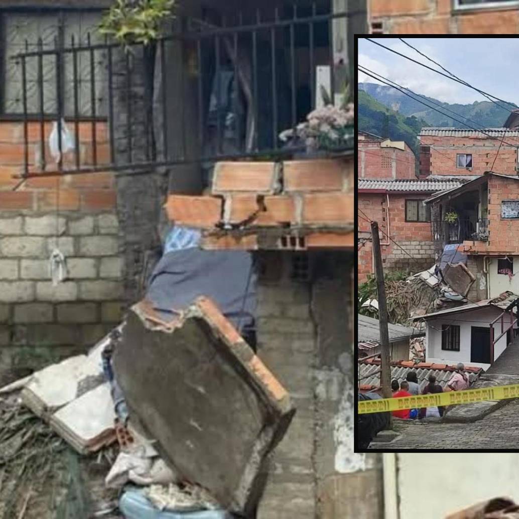 Así quedó la vivienda afectada ubicada en el barrio Obrero de Ciudad Bolívar. FOTO: Imagen tomada de redes