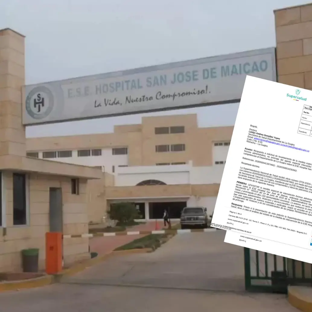 El documento suministrado a EL COLOMBIANO establece que se prorroga la intervención. Foto: Cortesía.