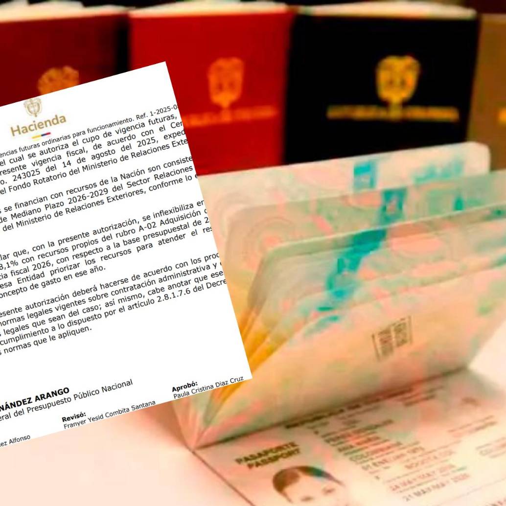 El contrato llega en medio de preocupaciones por la capacidad del Estado de proveer este documento. Foto: Colprensa.