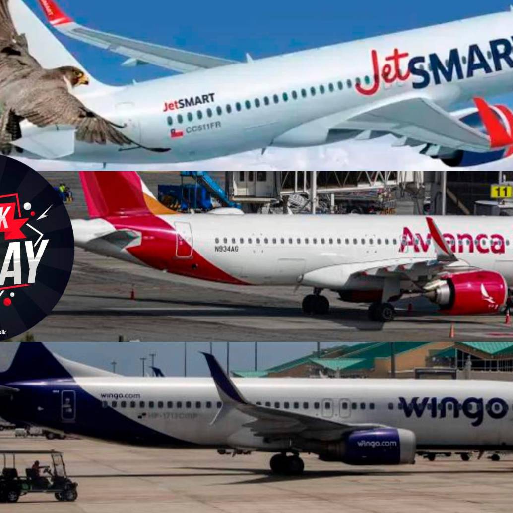 Las aerolíneas en Colombia activaron sus descuentos de Black Friday con tarifas históricamente bajas en vuelos nacionales e internacionales. FOTO: EL COLOMBIANO