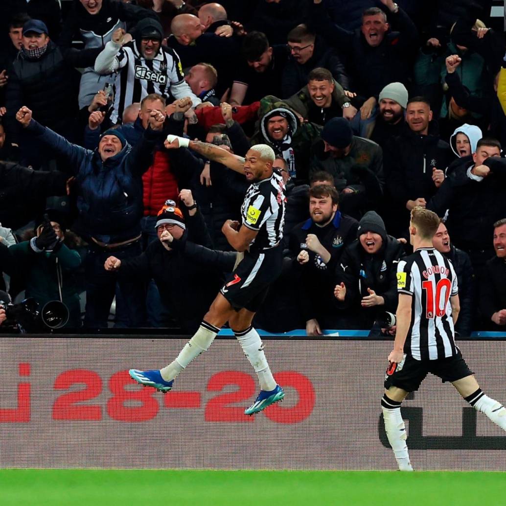 Newcastle es séptimo de la Premier League con 23 puntos. FOTO GETTY