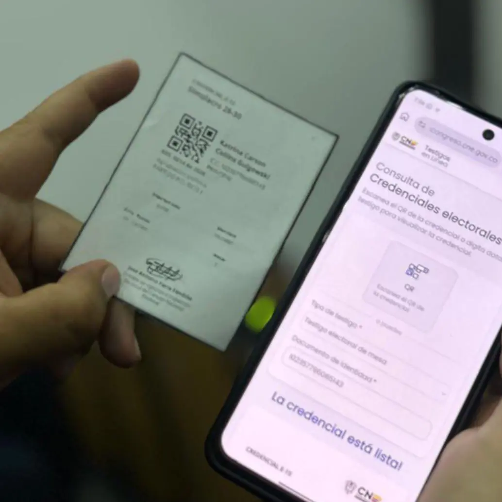 Los testigos electorales tienen diferentes funciones antes, durante y después de llevarse a cabo la jornada de votación. Foto: Consejo Nacional Electoral