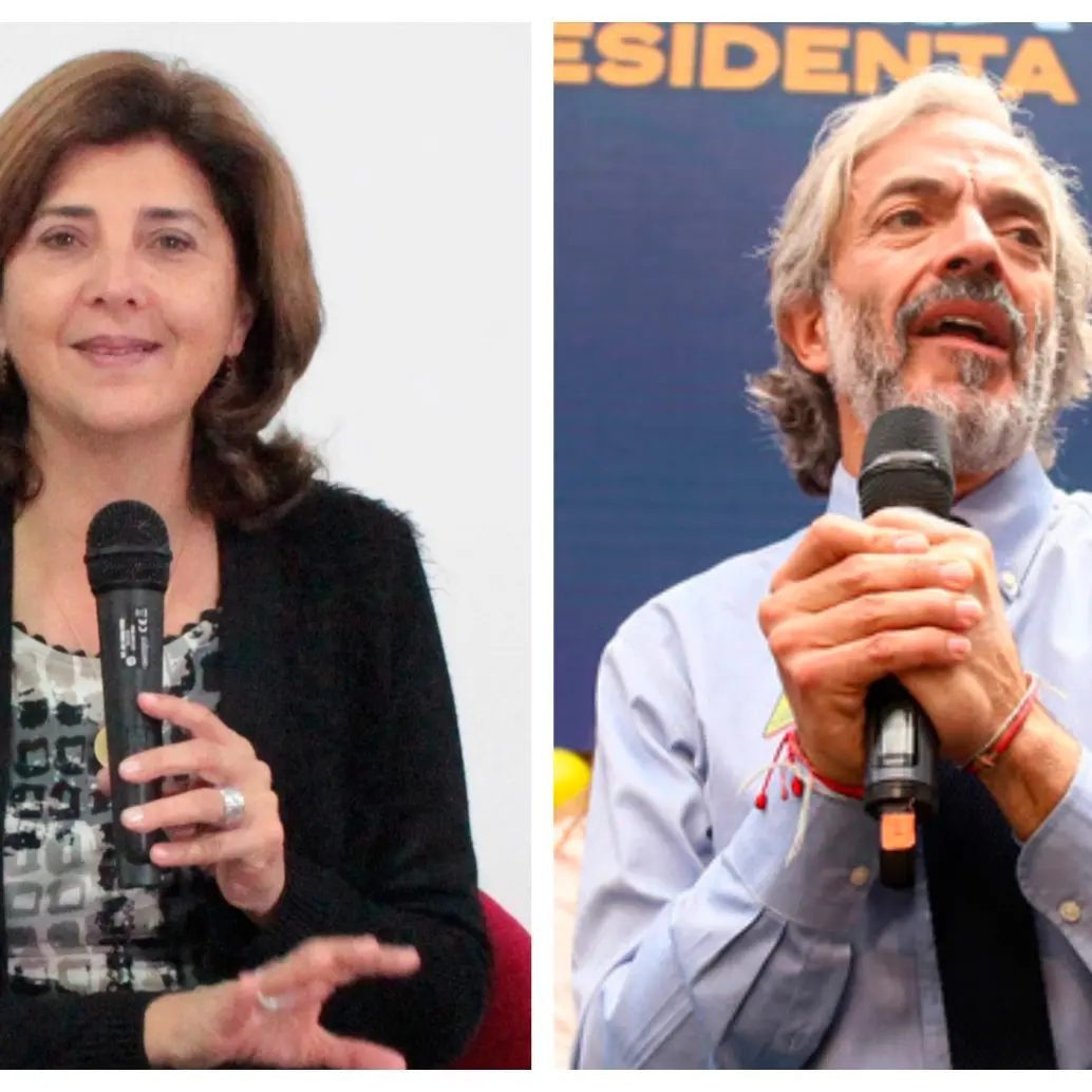 La excanculler cuestionó la coherencia de Juan Daniel Oviedo como voz del centro y criticó la polarización entre uribismo y petrismo. FOTO: COLPRENSA