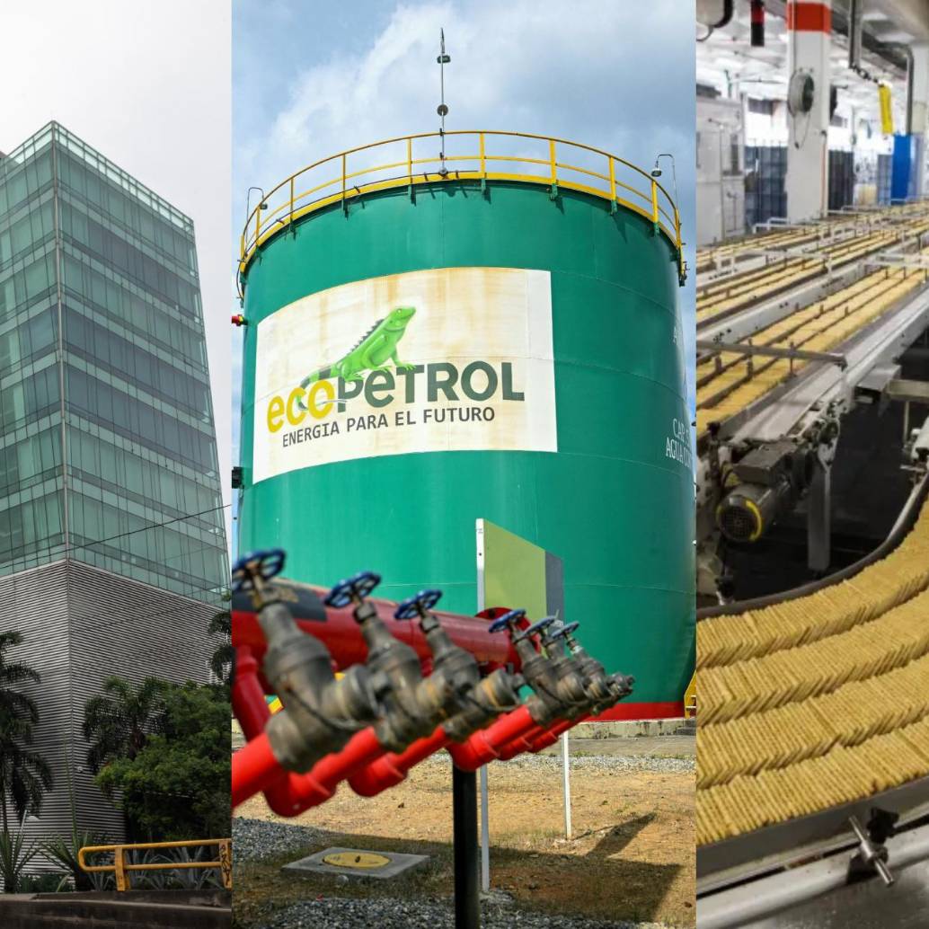 Bancolombia, Ecopetrol y Nutresa encabezaron el ranking. Foto: El Colombiano y GETTY