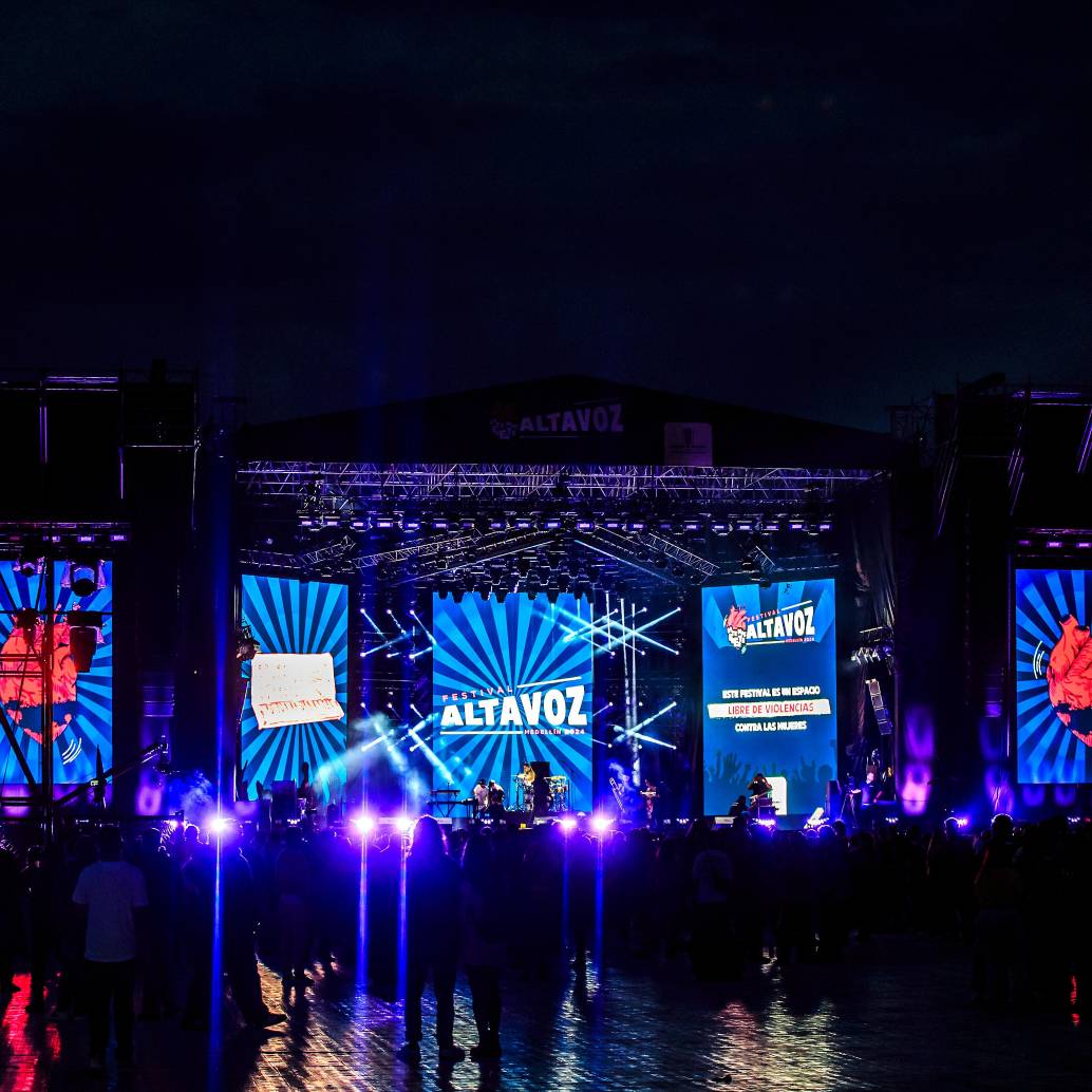 La entrada a los eventos de Altavoz es gratuita. Este fin de semana se realizarán las semifinales del festival. Foto: EL COLOMBIANO.