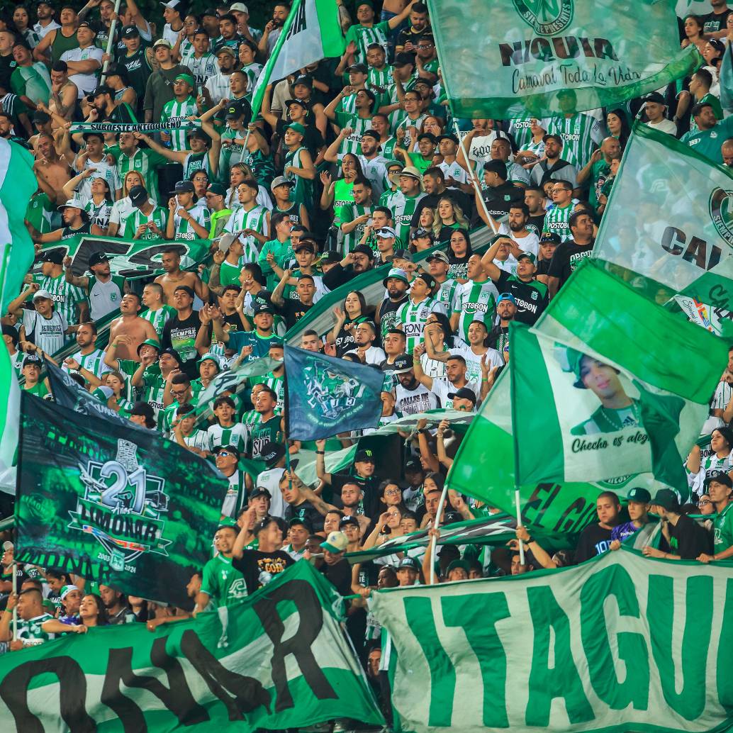 Atlético Nacional tendrá nuevamente el respaldo masivo de su hinchada este semestre. FOTO CAMILO SÚAREZ