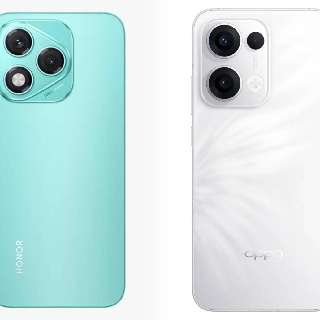 Estos dos smartphones de gama media integran funciones de IA, pantallas avanzadas y diseño diferenciado. FOTO cortesía