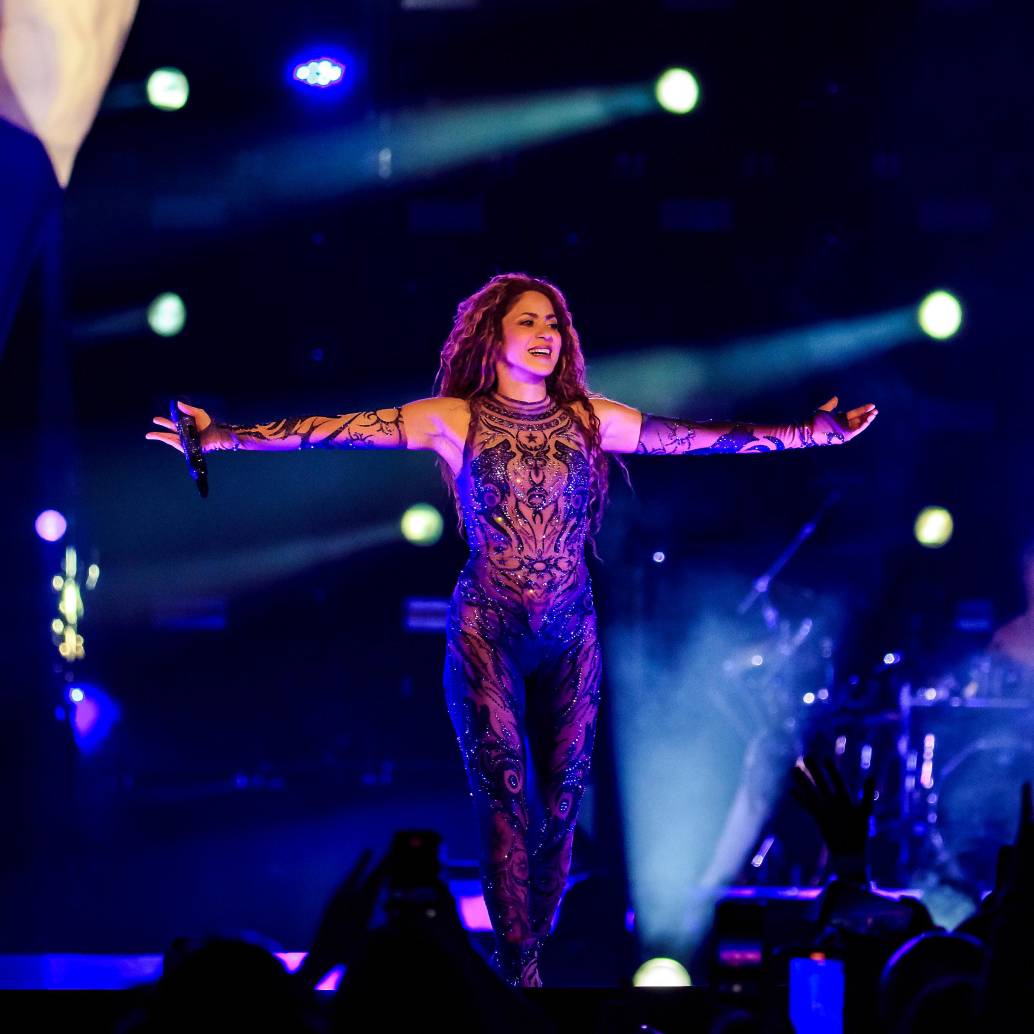 Shakira es artista latina con la gira más exitosa de la historia, según Billboard. Foto: EL COLOMBIANO.