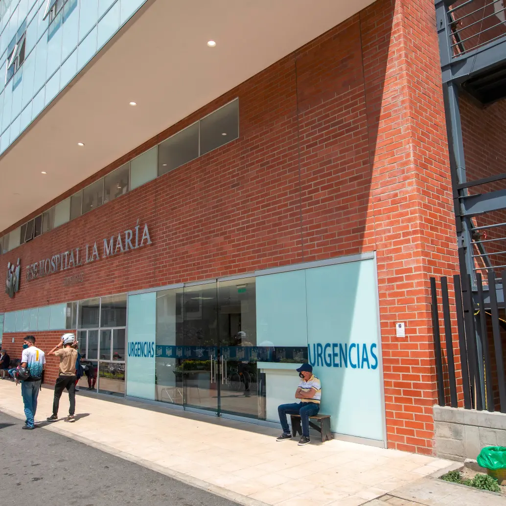 Kevin Andrés Pérez Cano, de 23 años, había sido trasladado al Hospital La María, en el barrio Castilla, de Medellín, donde se voló de la habitación donde lo estaban atendiendo. FOTO: EDWIN BUSTAMANTE
