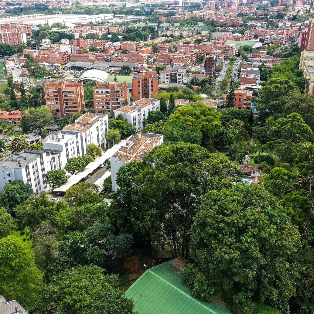 Zona verde del municipio de Envigado. Foto: Andrés Camilo Suárez Echeverry