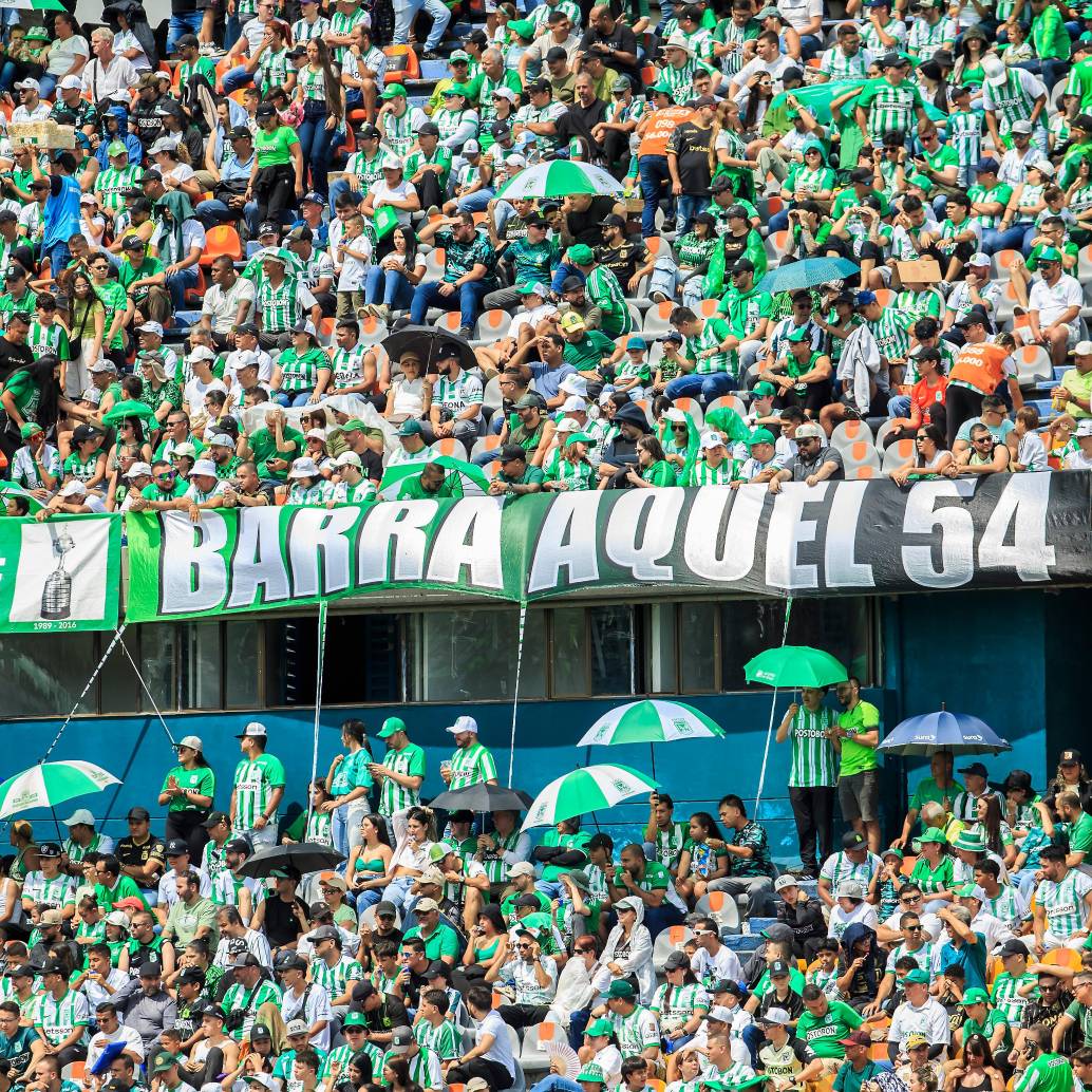 Atlético Nacional espera recuperar protagonismo en el segundo semestre de 2025. Sus hinchas son de los más leales en el fútbol profesional colombiano. Foto: Andrés Camilo Suárez Echeverry