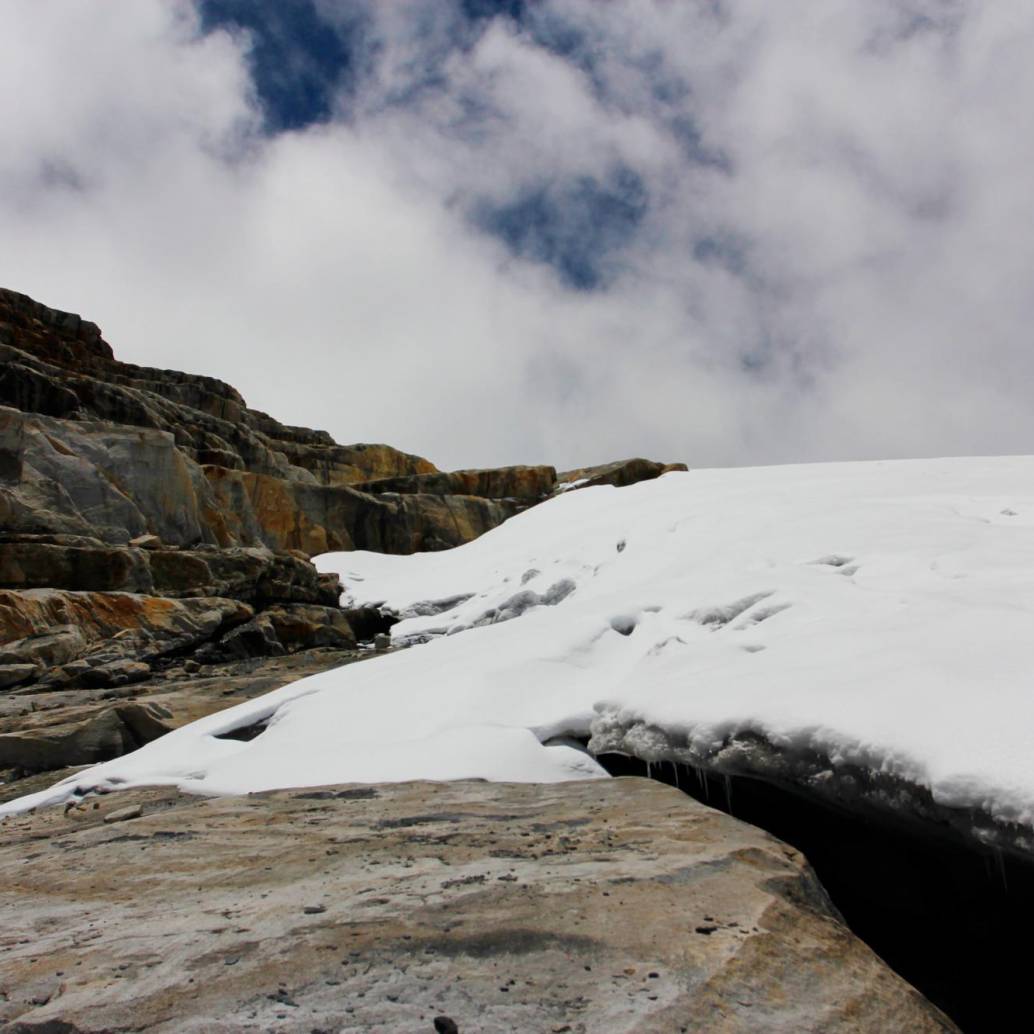 Los glaciares del Nevado del Cocuy son los más extensos del país. Foto Colprensa